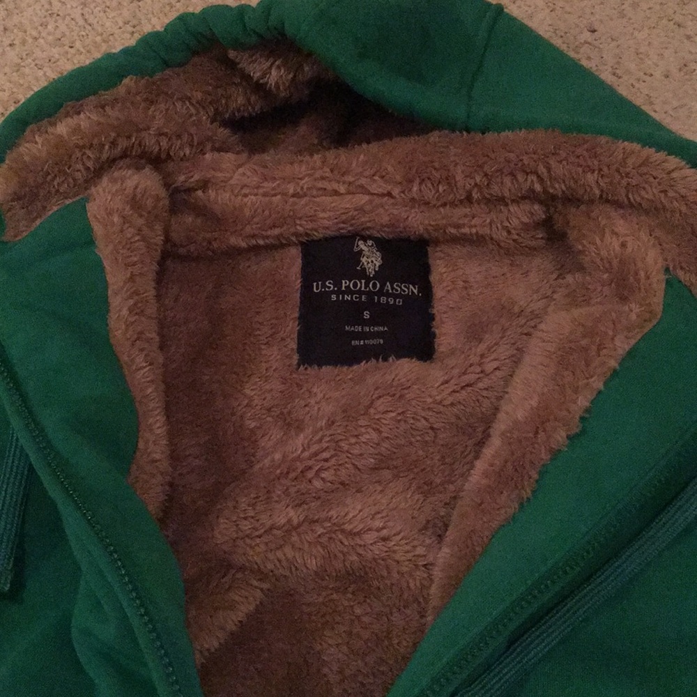 Ralph Lauren Polo Fleece Lined Full Zip Hoodie